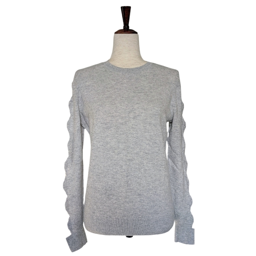 Ted Baker Light Gray Wool-Blend Sweater